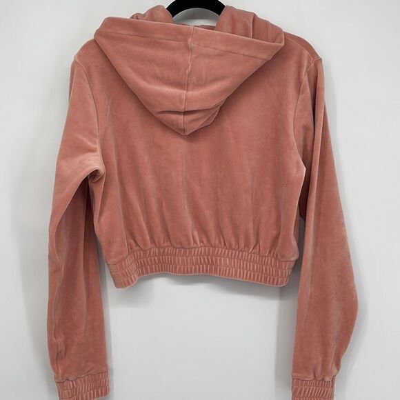 FILA Aaral Cropped Half Zip Hoodie - Picture 6 of 8